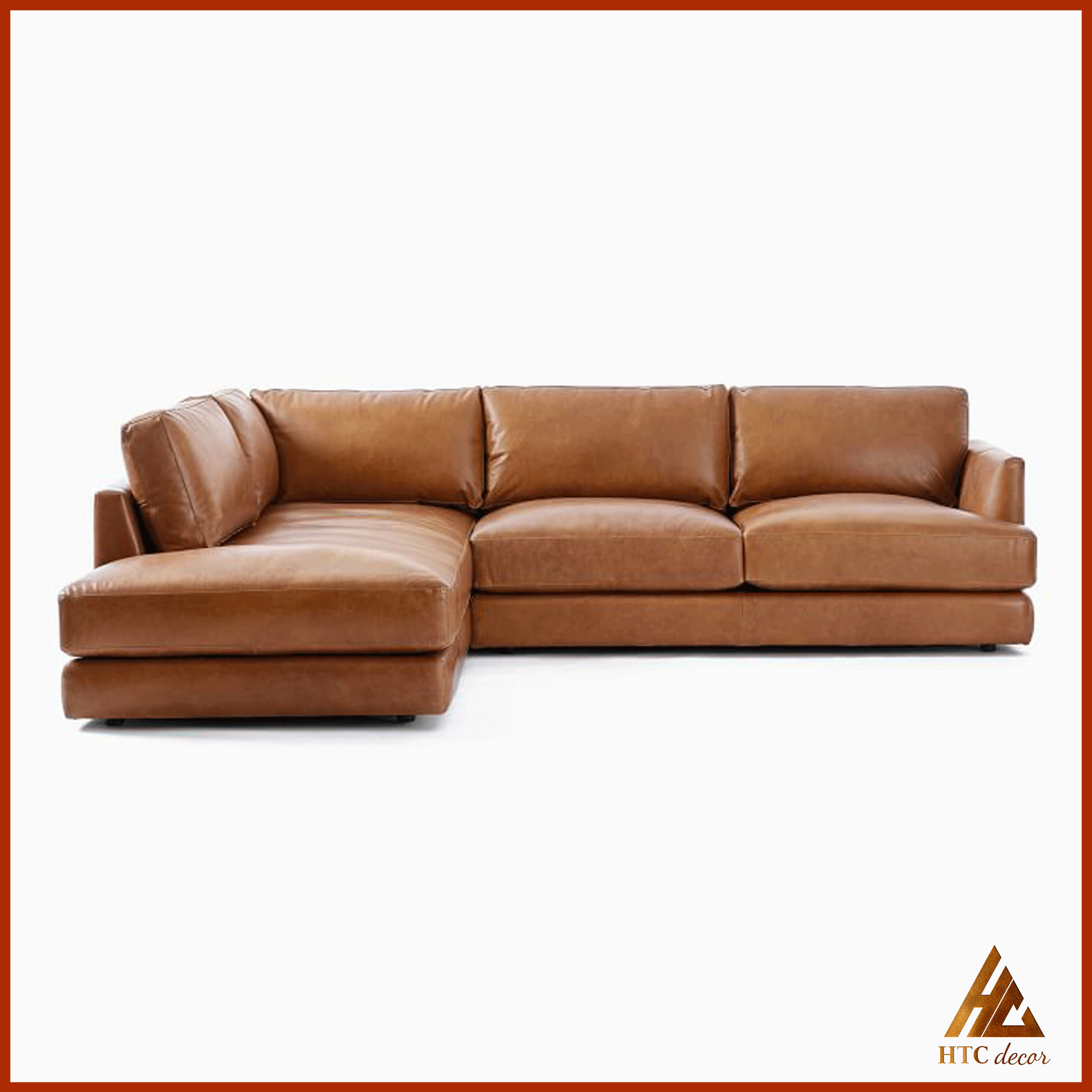 Ghế Sofa Góc L Haven Da Simili